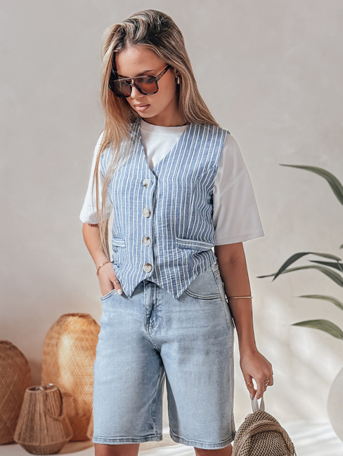 Ženske kratke hlače iz džinsa JEANZDAY blue Dstreet SY0480