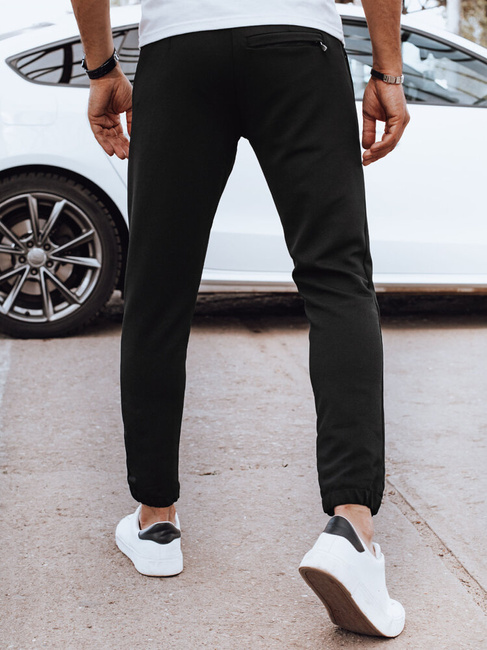Moške jogger hlače črne Dstreet UX4263