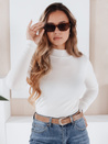 Ženski pulover z rolojem TARLENA white Dstreet MY2485
