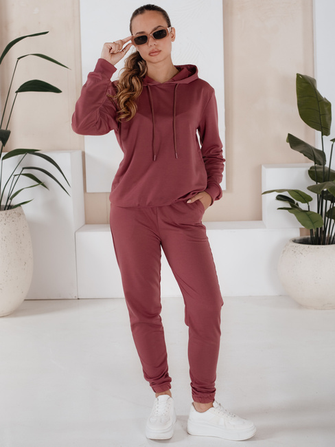 Ženski komplet trenirke MIGEL Barva Klaret DSTREET AY0809