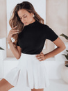 Ženski pulover s kratkimi rokavi GIRLGLORY black Dstreet MY2552