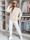 Bluza damska SWAN kremowa Dstreet BY1294