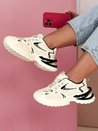 Ženske športne superge BLAZERO beige Dstreet ZY0901