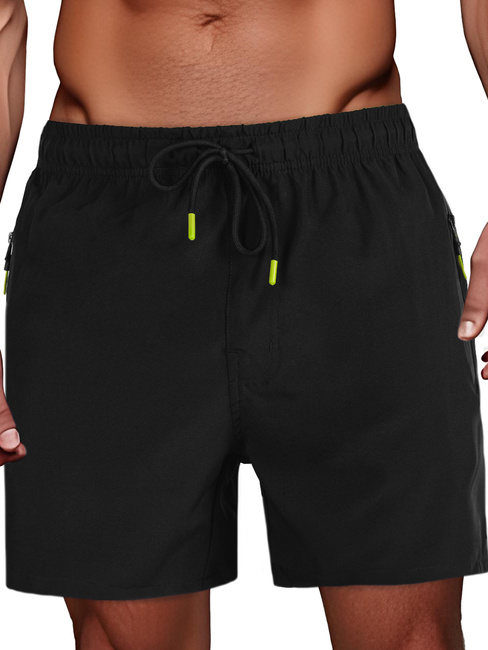 Moške kratke hlače črne Dstreet SX2537