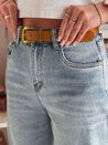 Ženske jeans hlače s pasom NEWFLOVER blue Dstreet UY2458_3