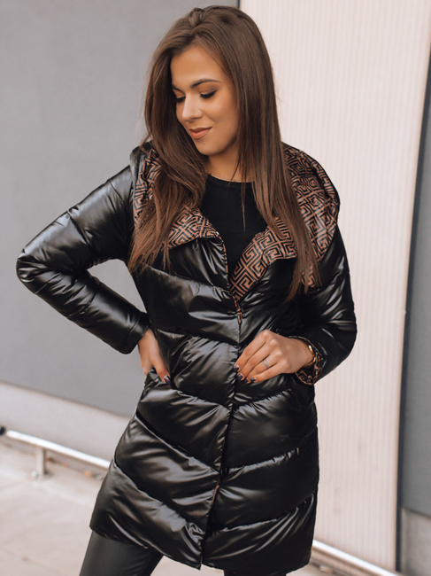 Ženska prehodna jakna DELSY LONG Barva Črna DSTREET TY3481