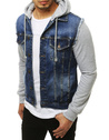 Moška jeans jakna Barva Modra DSTREET TX3293