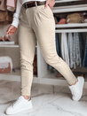 Ženske hlače s pasom MODELA cappuccino Dstreet UY2566_1