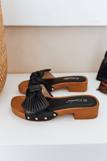 Ženske japonke CHICWOOD black Dstreet ZY0990