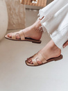 Ženske japonke z zarezo CLASSROT beige Dstreet ZY0883_2