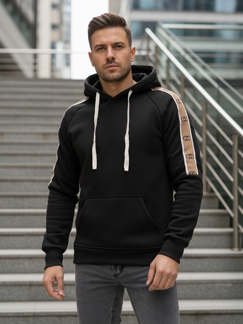 Moška kapuca črna Dstreet BX5941