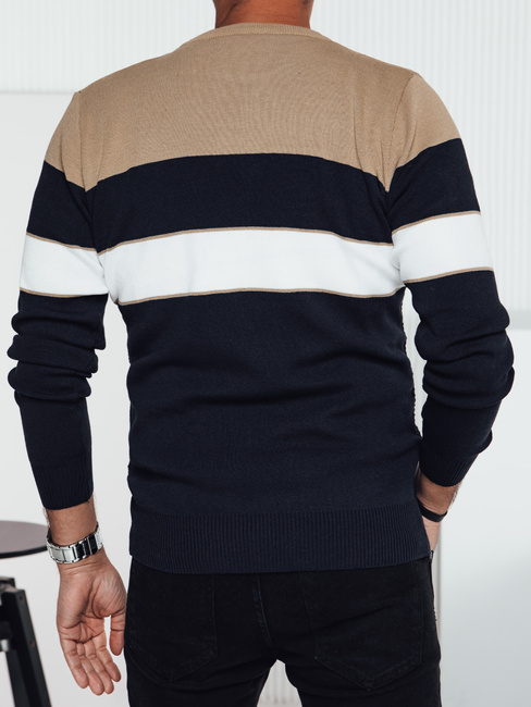 Moški pulover v mornarsko modri barvi Dstreet WX2284