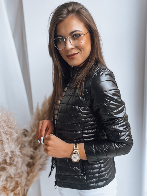 Ženska prešita jakna FRITARA Barva Črna DSTREET TY3592