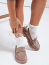 Ženski mokasini beige Dstreet ZY1132