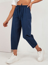 Ženske hlače casual BALLOON FANTASY Barva Mornarica DSTREET UY1667