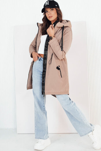 Ženska jakna parka GROLIN khaki Dstreet TY4173