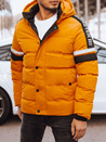 Moška prešita zimska jakna rumena Dstreet TX4567