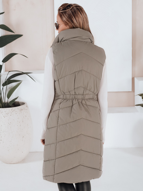 Ženski brezrokavnik SERKIS zelena Dstreet TY3279