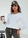 MINIMODA ženska bluza ene velikosti z obeskom bela Dstreet RY2679