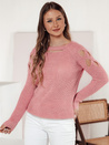 Ženski pulover SLITARIA pink Dstreet MY2412