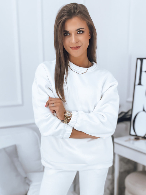 Ženski komplet trenirke ARIELLA PREMIUM Barva Bela DSTREET AY0727