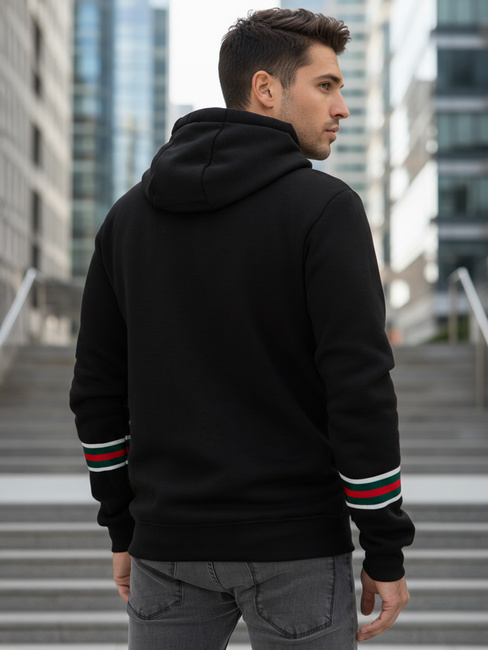 Moška kapuca črna Dstreet BX5940