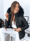 Ženska prešita jakna GRETA Barva Črna DSTREET TY3357