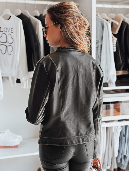 Ženske usnjene jakne LOVEBIKER black Dstreet TY4964