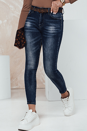 BLUEDEN ženske hlače iz džinsa s pasom Dstreet UY2317