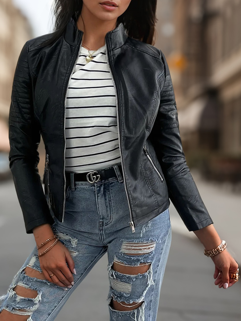 Ženska jakna BRETA black Dstreet TY3453