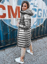 Ženska prešita zimska jakna LESSI silver Dstreet TY5519