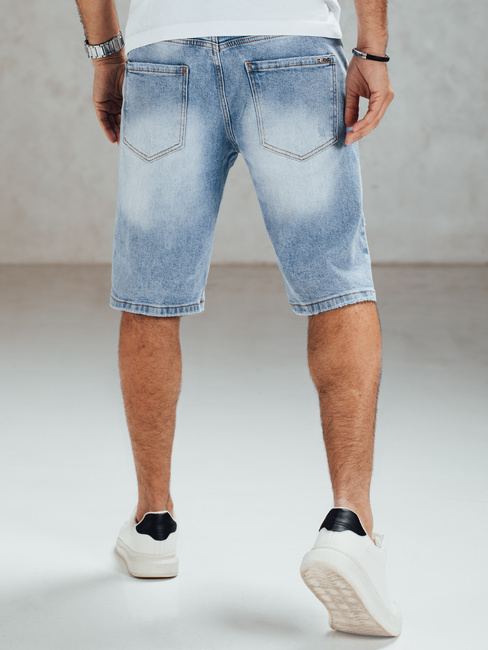 Moške kratke hlače iz džinsa modre barve Dstreet SX2554