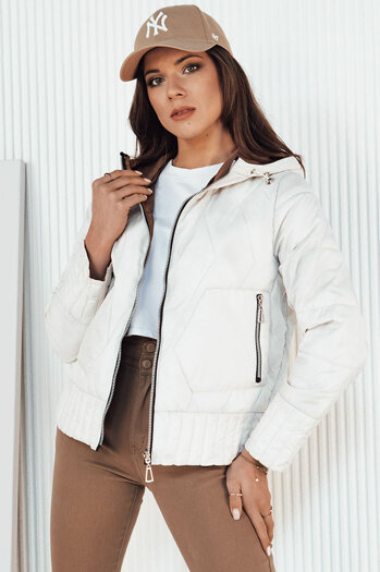 Ženska prehodna jakna FALES Barva Bela DSTREET TY4204