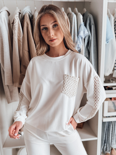 Ženska bluza LUXEEN ecru Dstreet RY2793