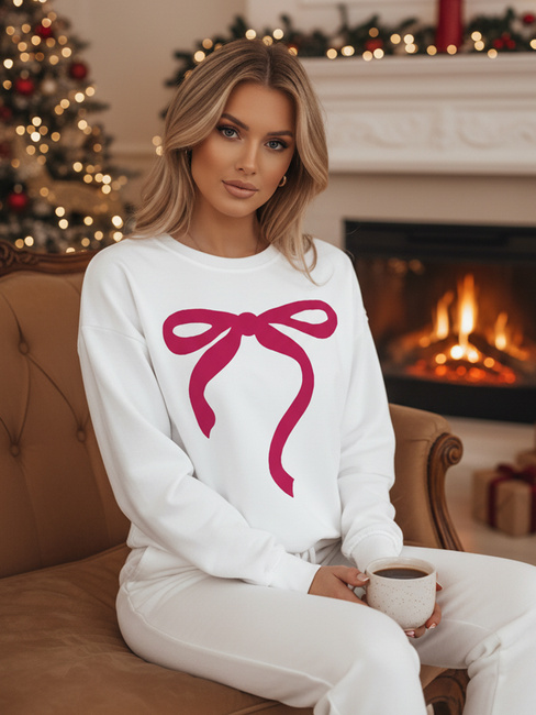 Ženska majica prevelike velikosti SOFTTIE bela Dstreet BY1359z