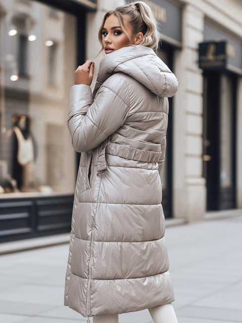 Ženska zimska jakna LINA bež Dstreet TY3110