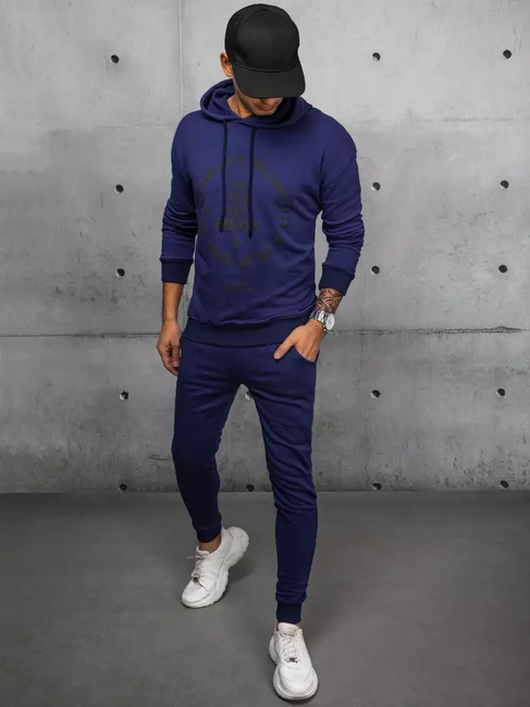 Moške komplet trenirke Barva Mornarica DSTREET AX0691