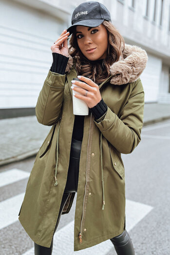 Ženska zimska jakna NADER Barva Zelena DSTREET TY4031