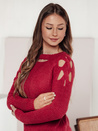Ženski pulover SLITARIA pink Dstreet MY2411