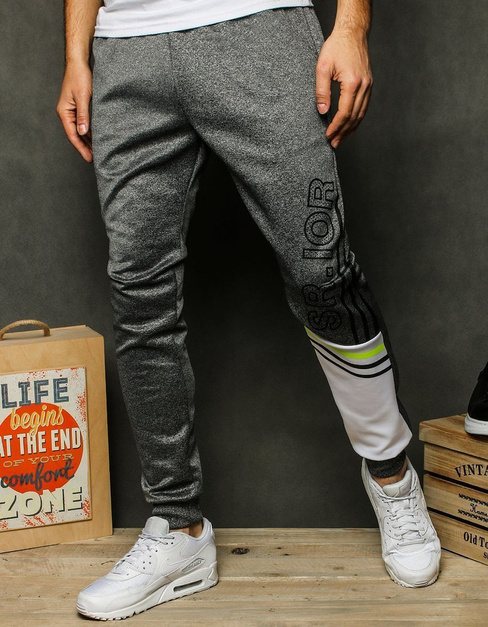 Moške jogger hlače Barva Temno siva DSTREET UX2527