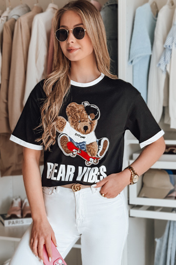 Ženska majica MISIONISTA black Dstreet RY2851