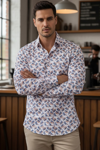 Moška bela srajca Dstreet DX2466