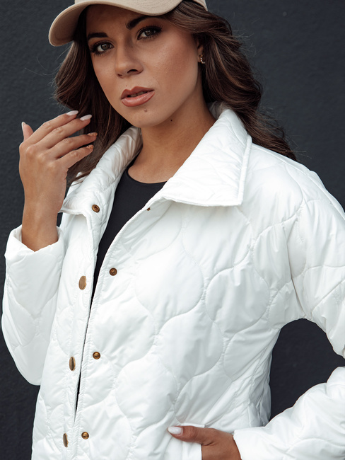 Kurtka pikowana damska RATIA ecru Dstreet TY4526