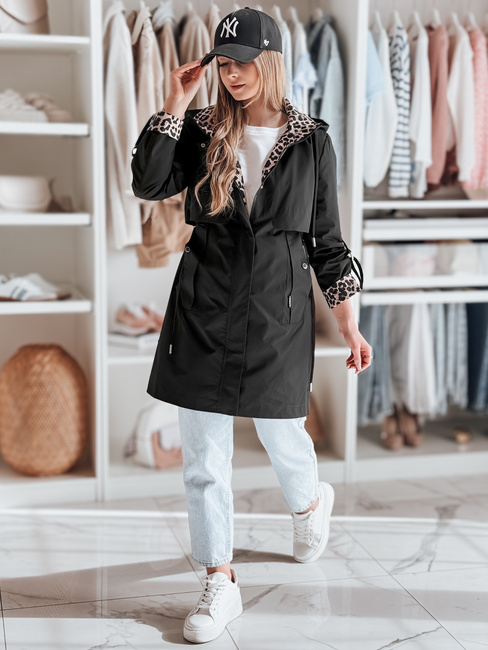 Ženska prehodna jakna parka FERISSA black Dstreet TY4871
