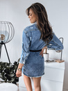 Jeans obleka ZAVIA Barva Modra DSTREET EY2228
