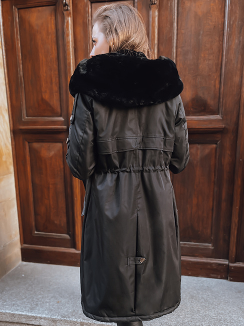 Ženske zimske jakne parka HARPERSOFT black Dstreet TY3688