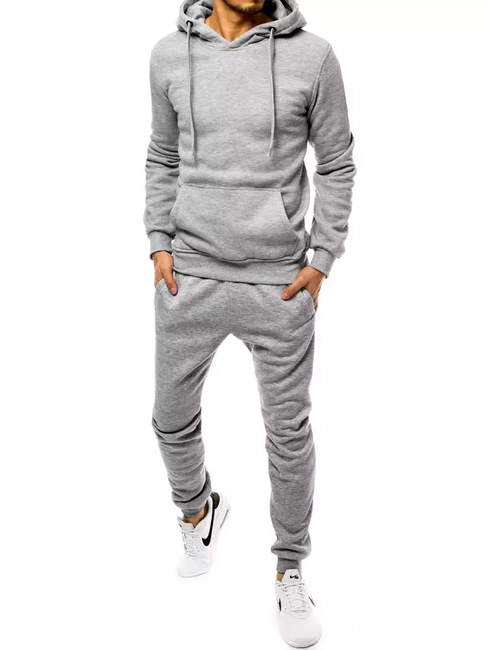 Moške komplet trenirke Barva Svetlosiva DSTREET AX0384