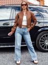 Ženske JEANFLOW vrečaste jeans hlače svetlo modra Dstreet UY2227_1