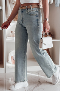 Ženske jeans hlače MODNEVIS blue Dstreet UY2498