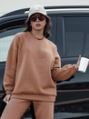 Ženski komplet trenirke ARIELLA PREMIUM mocha Dstreet AY1097